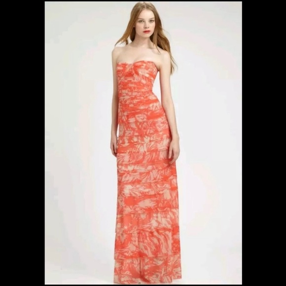 🍍 BCBG Erika coral reef dress - Picture 3 of 14